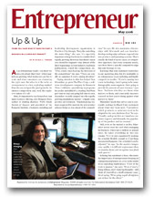 Entrepreneur Magazine feature story with business relationship expert, Margaret Ross